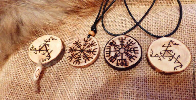 rune pendants as talismans of success