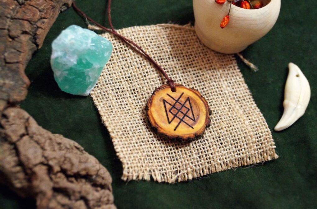 An amulet for luck can be an animal tooth or a piece of wood. 