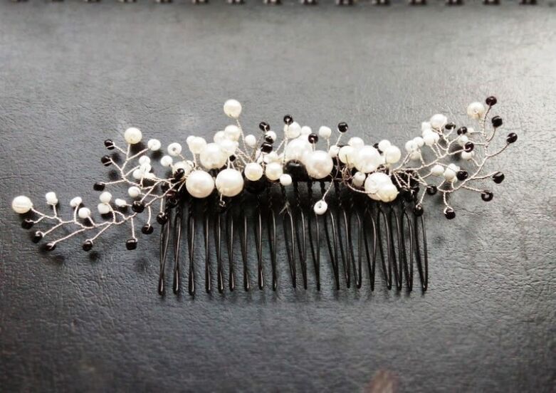 comb with beads as a talisman for good luck