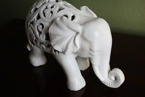 statuette of an elephant as an amulet of good luck